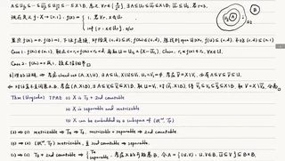 Separation axiom exercises